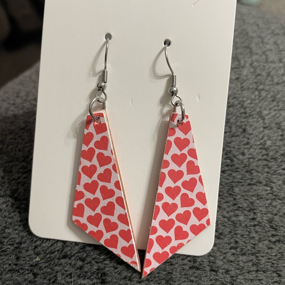 Heart earrings